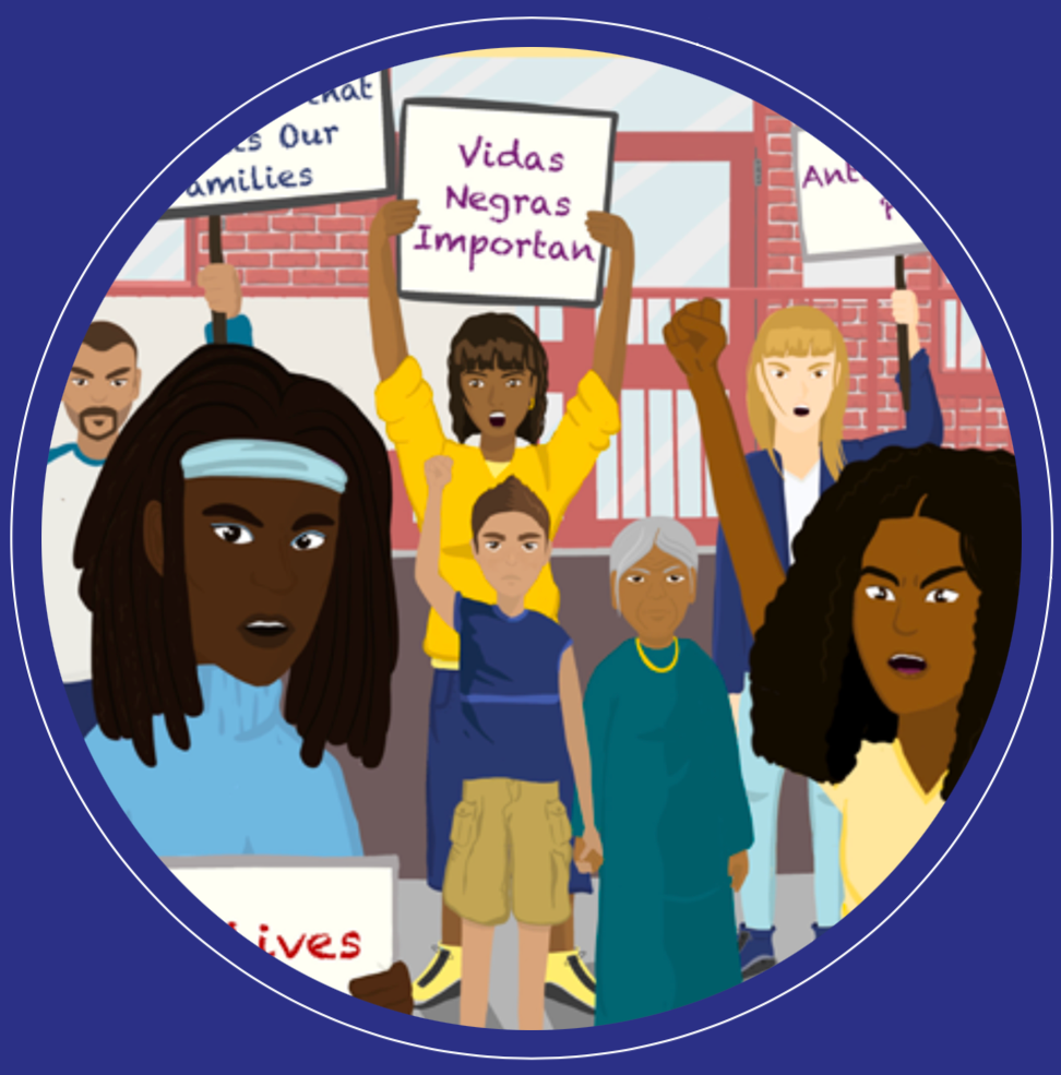 Anti-Racist PD and Curriculum art