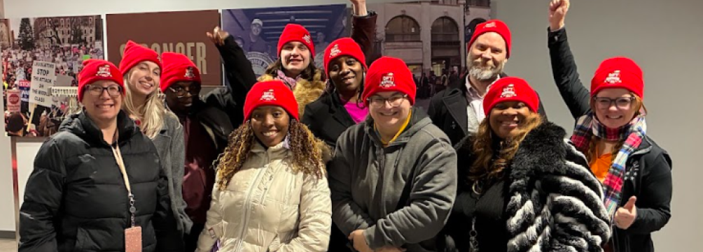 dft members wearing hats