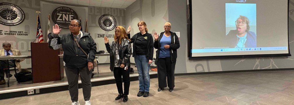 election committee sworn in