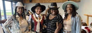 members dressed in western wear