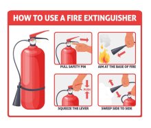 how to use a fire extinguisher