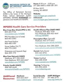 Resources for Retirees