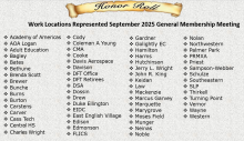 Honor Roll September 2025