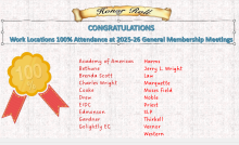 perfect attendance 25-26 honor roll