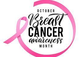 October Breast Cancer Awareness pink ribbon