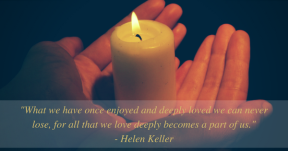 quote from Helen Keller