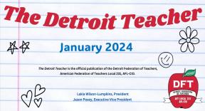 front page Detroit teacher January 2024