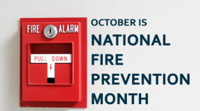 October is Fire Prevention Month