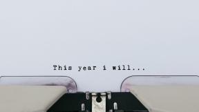 This year I will....