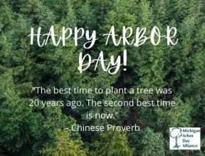 Arbor Day plant a tree now