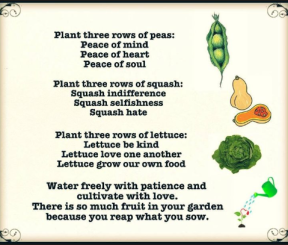 poem about gardening